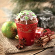 weihnachtlicher Cupcake