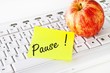 Apfel - Pause