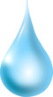Wassertropfen freigestellt