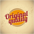Original quality vintage sign