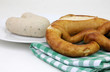 Weißwurst mit Brezel