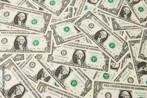 Photo: Amerikanische Dollar Banknoten Amerikanische Dollar Banknoten