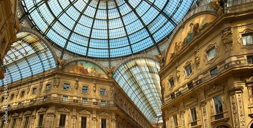 Photo: Milan - Vittorio Emanuele II gallery - Italy Milan - Vittorio Emanuele II gallery - Italy
