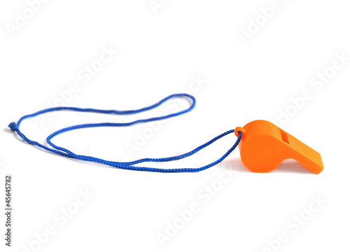 Photo: orange whistle orange whistle