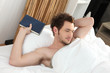 Man waking up