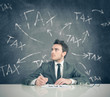Photo: Tax problem Tax problem