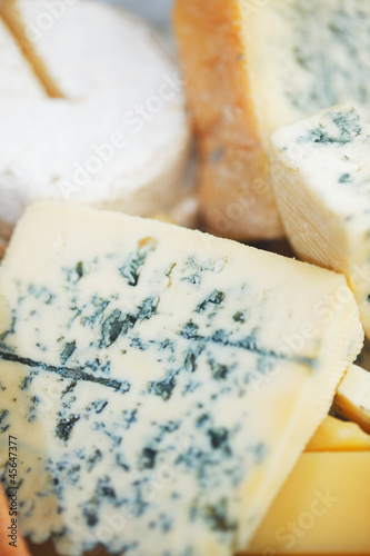 Photo: Various types of cheese composition Various types of cheese composition