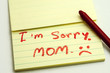 Apologies