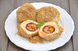Zwetschgenknödel mit Kompott