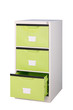the bright green cabinet to suit your new office