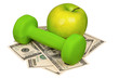 Dollars and dumbbells