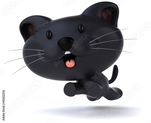 Illustration: Black cat Black cat