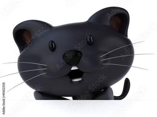 Illustration: Black cat Black cat