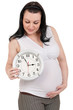 Pregnant belly clock