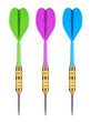 darts in color