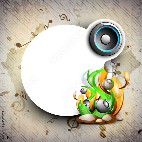 Vector: Abstract musical party background. EPS 10. Abstract musical party background. EPS 10.