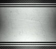 Steel template with copy space metal background