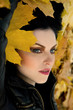 portrait of model girl