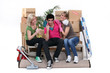 young people moving