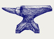 Anvil. Doodle style
