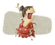 funny flamenco dancing