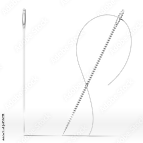 Vector: Isolated Needle Isolated Needle