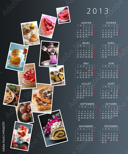 Photo: Calendrier 2013 desserts-2 Calendrier 2013 desserts-2