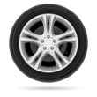 Vector: Car wheel Car wheel