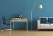 Homeoffice - Blau