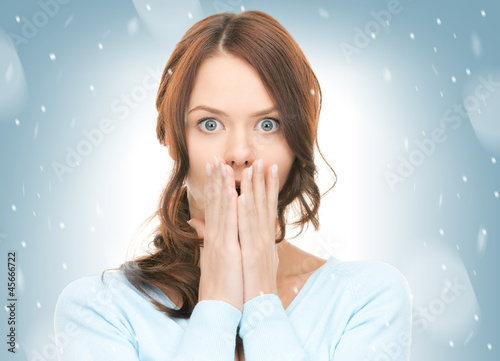 Photo: hands over mouth hands over mouth