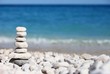 pebbles on beach