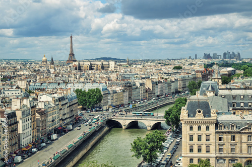 Photo: View of Paris form the Notre Dame. View of Paris form the Notre Dame.