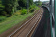 Speeding train