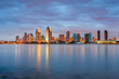 San Diego at night