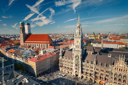 Photo: Aerial view of Munchen Aerial view of Munchen