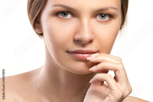 Photo: portrait of a beautiful girl portrait of a beautiful girl