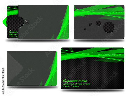 Illustration: Carte de visite - Concept store Carte de visite - Concept store