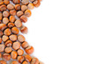 Photo: heap of hazelnuts heap of hazelnuts