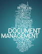 Word Cloud "Document Management"