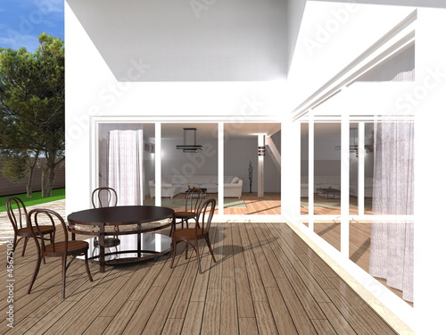 Illustration: home interior home interior