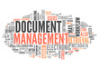 Word Cloud "Document Management"
