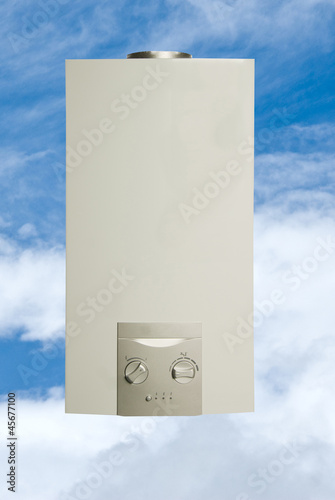 Photo: Gas boiler Gas boiler