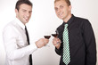 Photo: Two young attractive businessmen Two young attractive businessmen
