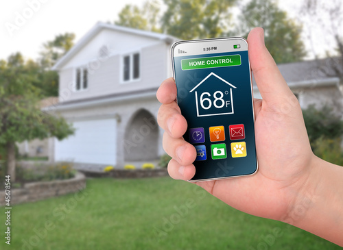 Photo: Home Control Smart Phone Monitoring Home Control Smart Phone Monitoring