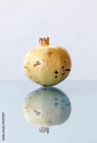 Photo: Pomegranate with reflection Pomegranate with reflection