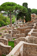 Old houses ruins at Ostia Antica - Rome - Italy