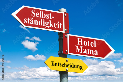 Photo: Selbständigkeit oder Hotel Mama Selbständigkeit oder Hotel Mama
