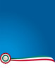 Abstract background Italian cockade