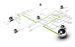 Illustration : network, networking concept network, networking concept