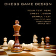 One chess king dominating another.